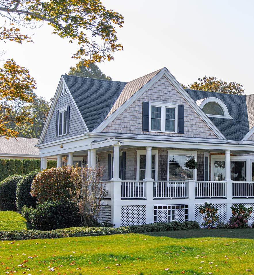 Modern house exterior