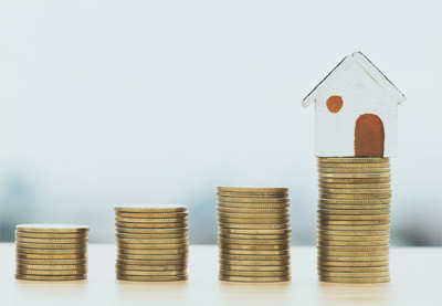 Homeowner reviewing options for accessing funds through an existing home loan